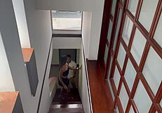 Kongkek pelanggan hartanah saya sementara tunangnya tengok