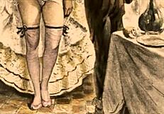 Dibujos eróticos vintage de caricaturas