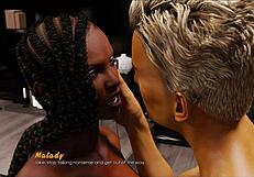 Retrieving Past S3 Ep32 with Monster Cock in Shaved Pussy! Wild Big Ass Action Awaits!