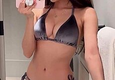 Blast Jizz Over DJ Henney's Hot Bikini Body