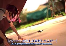 rina and hole explore 3d hentai adventures together