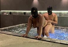 Grab Brunette From Behind And Thrust Hard Into Pussy Until She Screams!