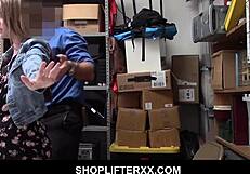 pregnant kimmy granger, why'd security officer bang you for shoplifting?