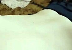 horny babe gives pussy to father in law, talking to boyfriend on phone.