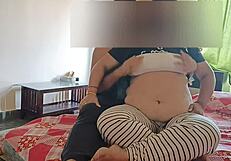 Hot Indian housewife gets her pussy pounded hard