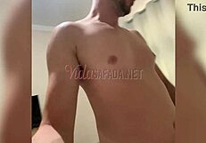 Latina brunette on vacation gets creampie after sensual blowjob and pussy fucking