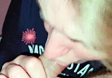 Amateur Sucks Cock For Cum In Mouth