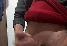 Solo fun with clothes on