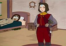 i'm the four element trainer with big anime booty