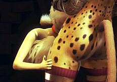 Young fox sucking futanari dicks till they burst 😜