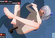 Uncensored Hentai Animation Features Teletha Tessa Testarossa's Virgin First Experience