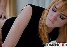 Anny Aurora gets a hardcore blowjob and sex with big cock