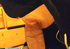 Sucking Father-In-Law's Cock! Daddy Cumshot with Uncle!