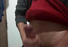 Solo fun with clothes on