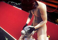 yaoi femboy allan blowjob and anal