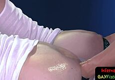 Gay group has fun with rough sex and fetish activities