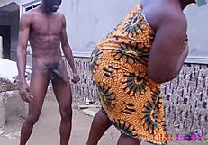 bbw african woman slammed hard by bbc outdoors wow