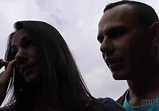 Czech nymphs and hot blowjobs in reality sex video