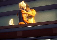 เมียวแมวกับเกปาร์ดเย็ดเซ็กส์เฟอร์รี่ kink ดิบๆ