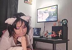 Masturbandose Con Un Juguete Masculino De Tantaly