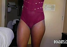 i fucked that ebony whore hard in the hood with my monster cock