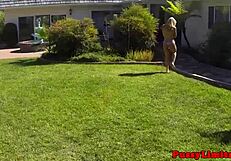 cock hungry chick gets facefucked rough in wild session