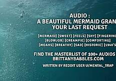Beautiful mermaid gives the best erotic audio experience