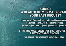 Beautiful mermaid gives the best erotic audio experience