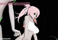 3D animated porn with stepmoms and their friend dancing