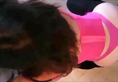 798 - French Amateur Doggystyle Fuck Satin Lingerie Clothed Sex Blowjob Rimjob