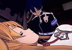 Sword Art Online Virtual Foot Fetish: Blowjob Or Footjob In 3D Anime?