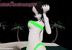 Hentai Dance And Sex With Mistress And Friend!