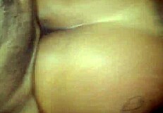 Big ass wife enjoys a creamy treat from her husband