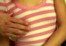 Barely legal teen undresses