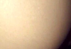 Big ass wife enjoys a creamy treat from her husband