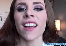 Amateur Realtor Sucks In Office