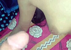 Indian Village Girl's Tight Pussy in Doggy Style Action