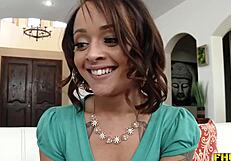 Petite holly hendrix finds a monster to plow her tight little ass