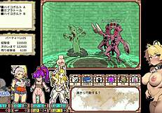 In this hentai anime game, 4 bitches explore the dungeon in Dan Ero+ live play part 1! 🔥