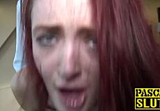 Andi Dye Bound: Maledom Cock Stretch or Cumshot Surprise?