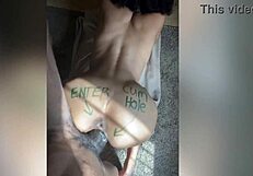 Peeping Tom Catches Honeydip731 Playing with Her Tight Brunette Pussy