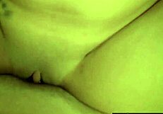 Busty girlfriend surprises her man with deepthroat blowjob and facial!