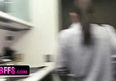 teen best friends pajama party lesbian fuck fest