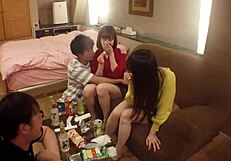 hey, check this wild asian chick with small tits getting freaky!