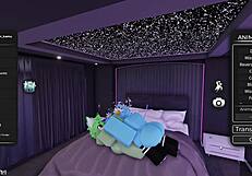 Furry Gay Character Enjoys Oral Sex in Roblox