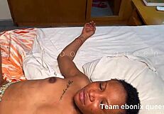 ghetto chick gets piped down hard, damn!