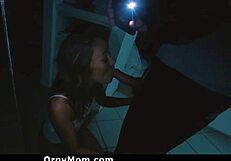 Lucky Guy Enjoys Best Stepmother in Wild Orgy Ever