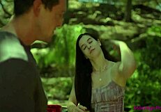 Abbie Maley Gets Deepthroat And Cumshot In Mixed Family.