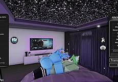 Furry Gay Character Enjoys Oral Sex in Roblox