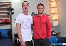 jordan thomas tops bobby clark with his big cock